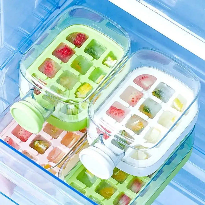 Press Type Cooling Cup Ice Bottle