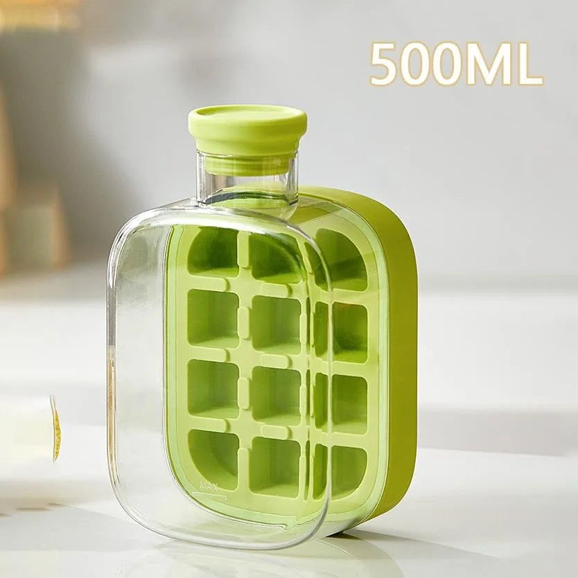 Press Type Cooling Cup Ice Bottle