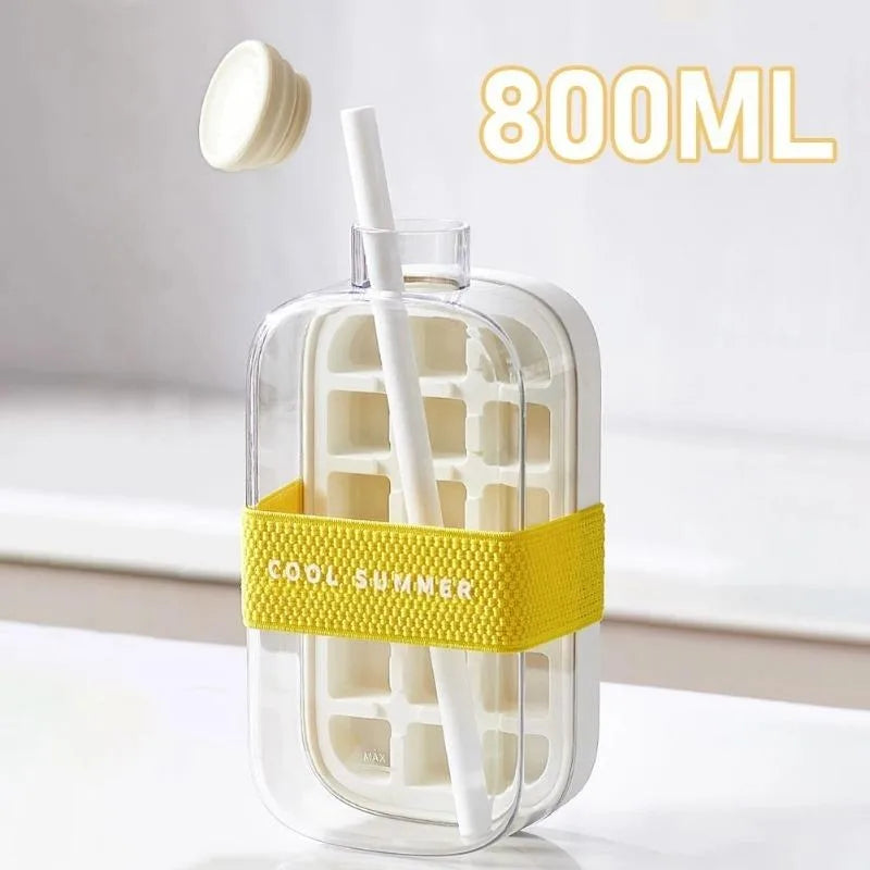 Press Type Cooling Cup Ice Bottle