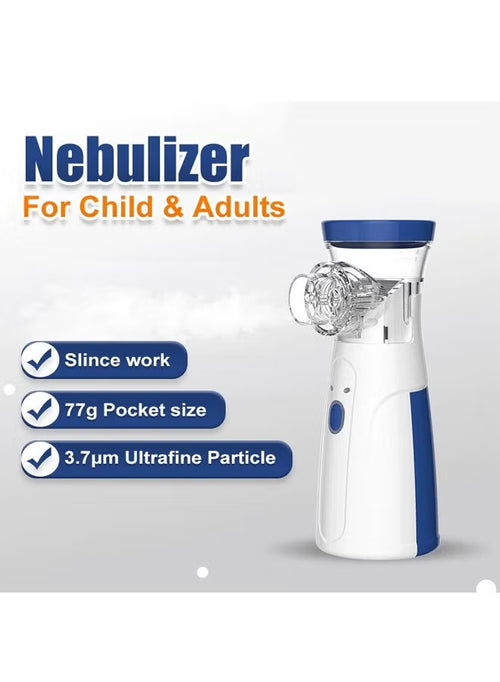 Portable Mesh Nebulizer with USB Charging