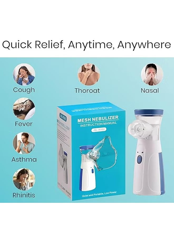 Portable Mesh Nebulizer with USB Charging