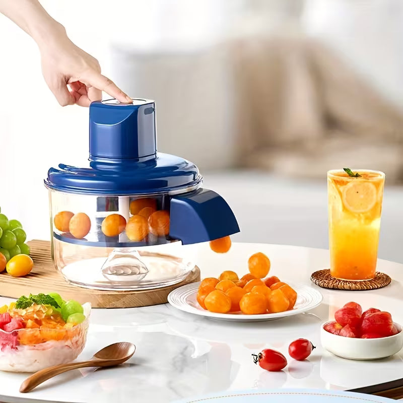 Automatic Electric Fruit & Vegetable Peeler – One-Press Manual Food Chopper