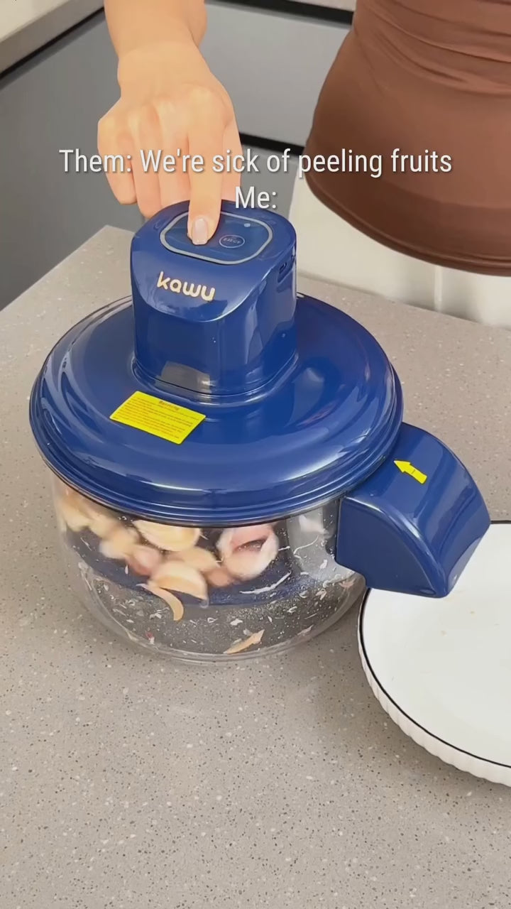 Automatic Electric Fruit & Vegetable Peeler – Peel in Seconds!